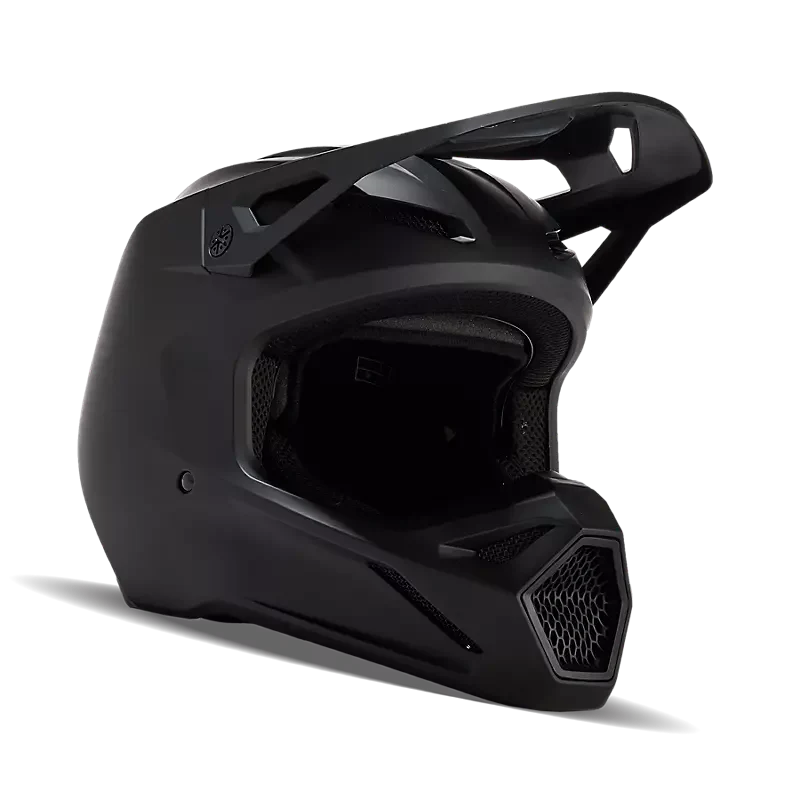 Fox Racing - V1 Solid Helmet - Matte Black - L (open box) - Image 3