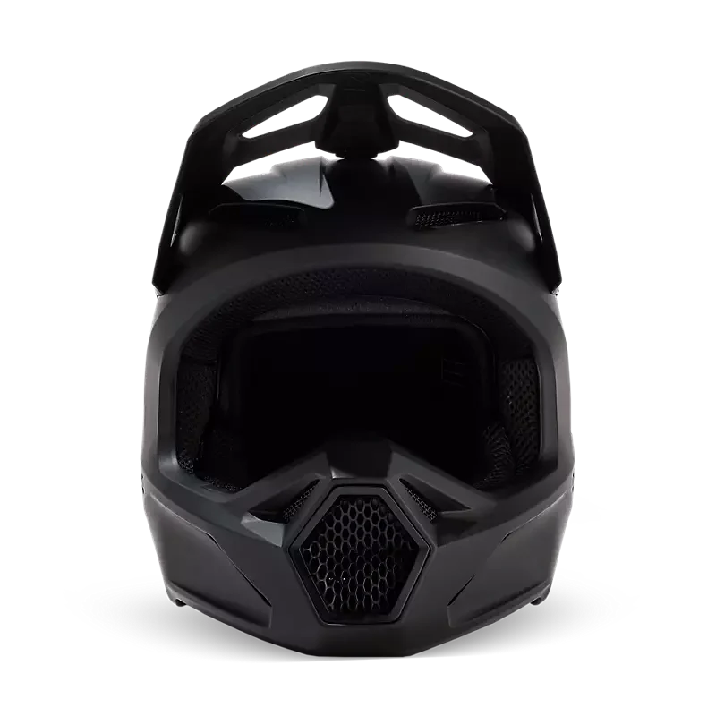 Fox Racing - V1 Solid Helmet - Matte Black - L (open box) - Image 4