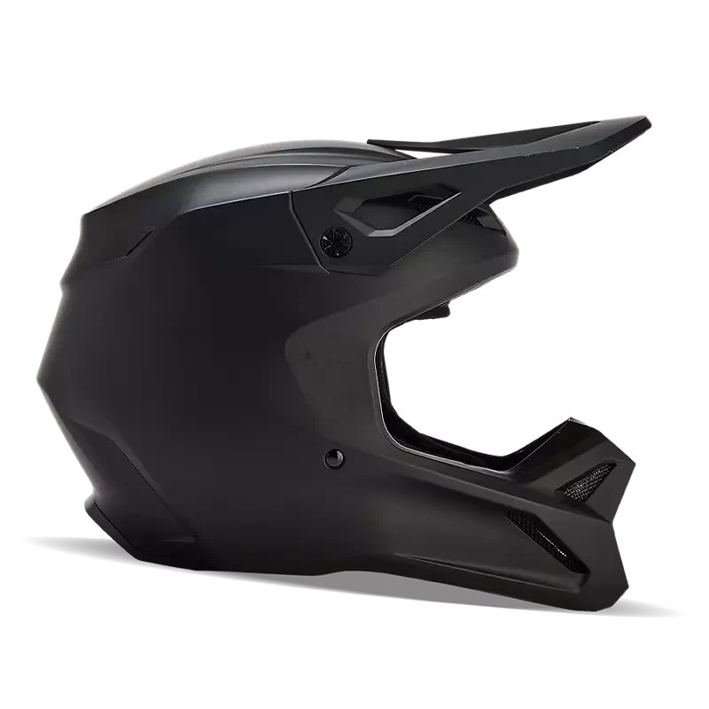 Fox Racing - V1 Solid Helmet - Matte Black - L (open box) - Image 6