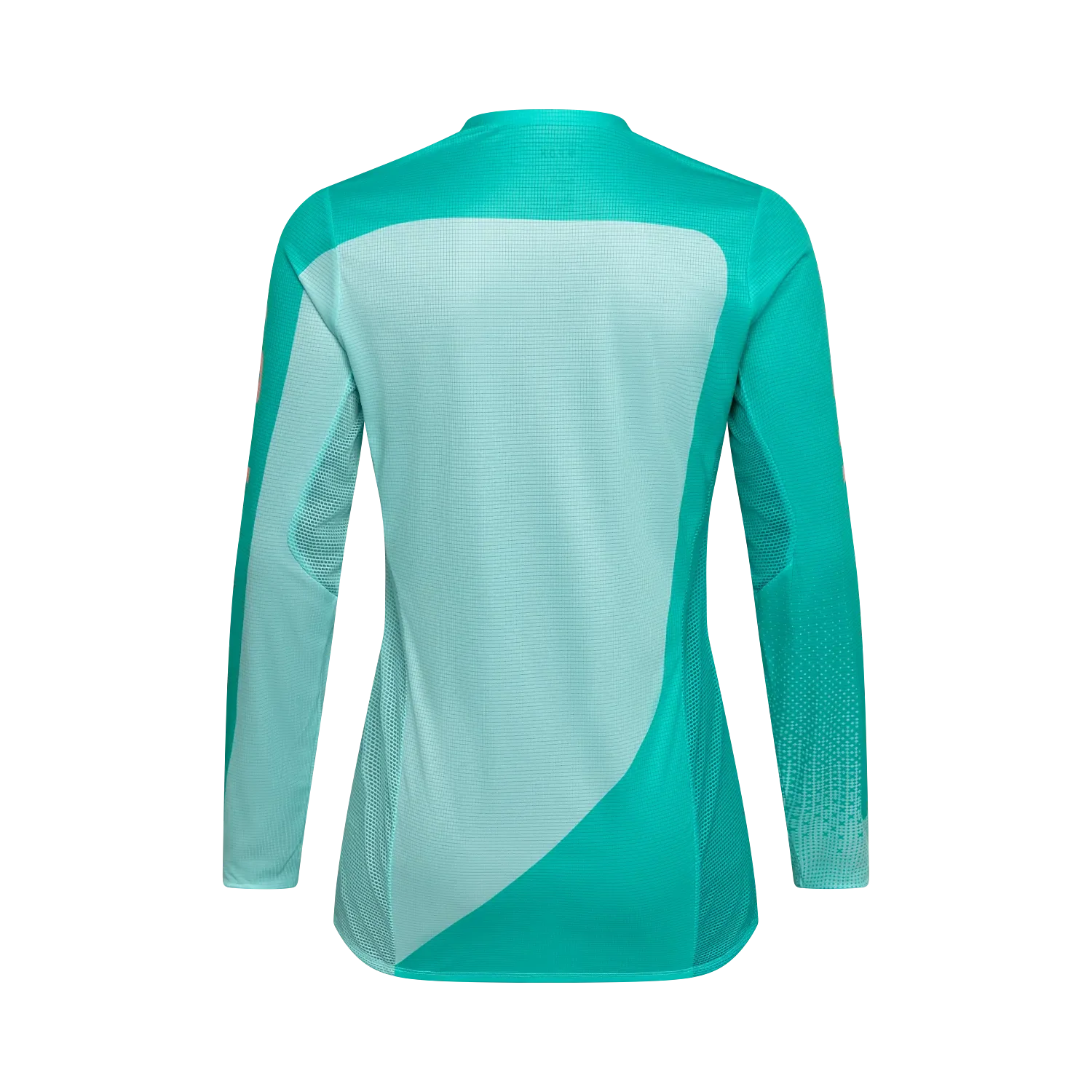 Fox Racing - Woman's Flexair Fracture Jersey - Aqua - S - Image 2
