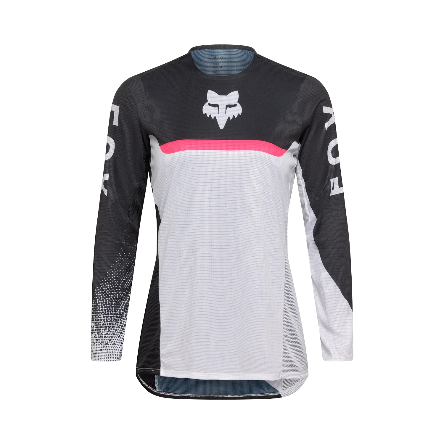 Fox Racing - Woman's Flexair Fracture Jersey - White/Black - S