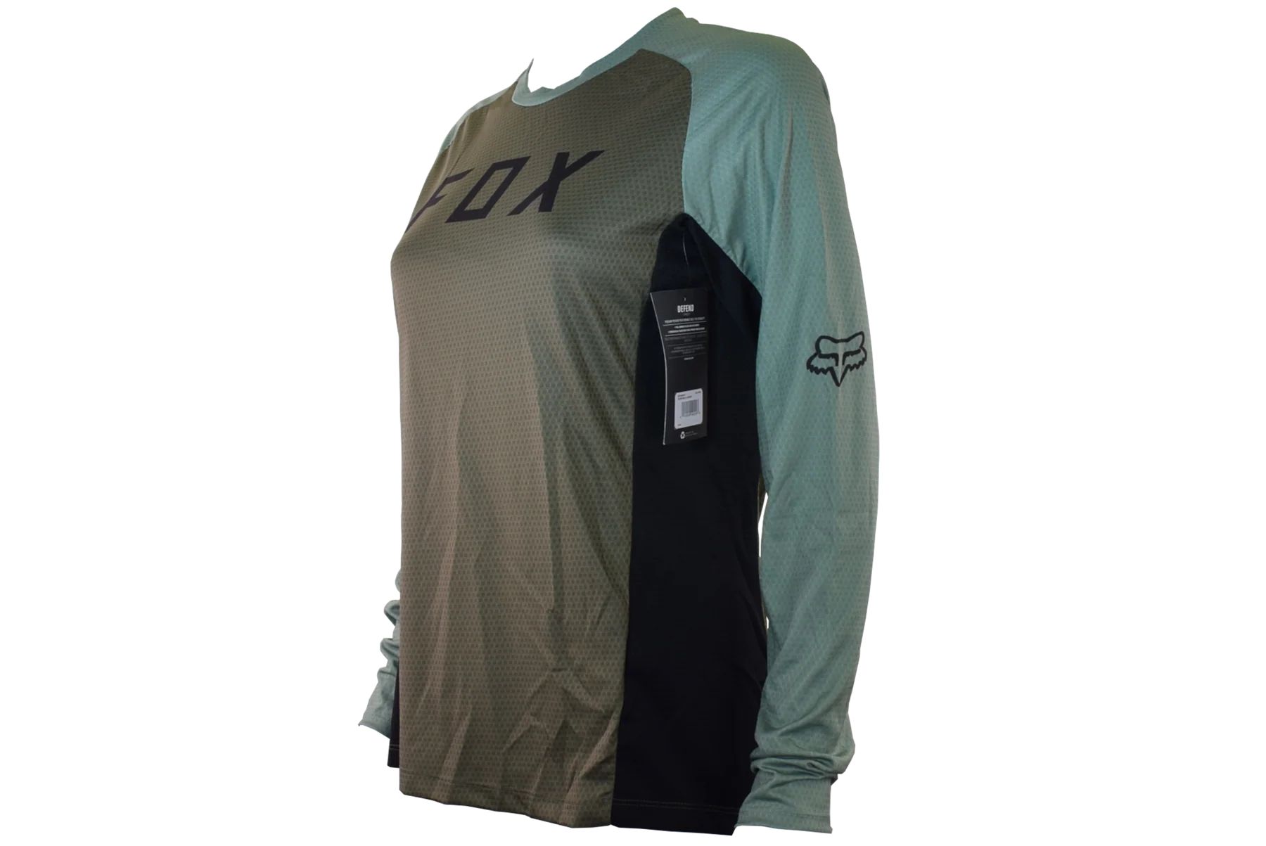 Fox Racing - Womens Defend Ls Jersey - Olv Grn - S - Image 2