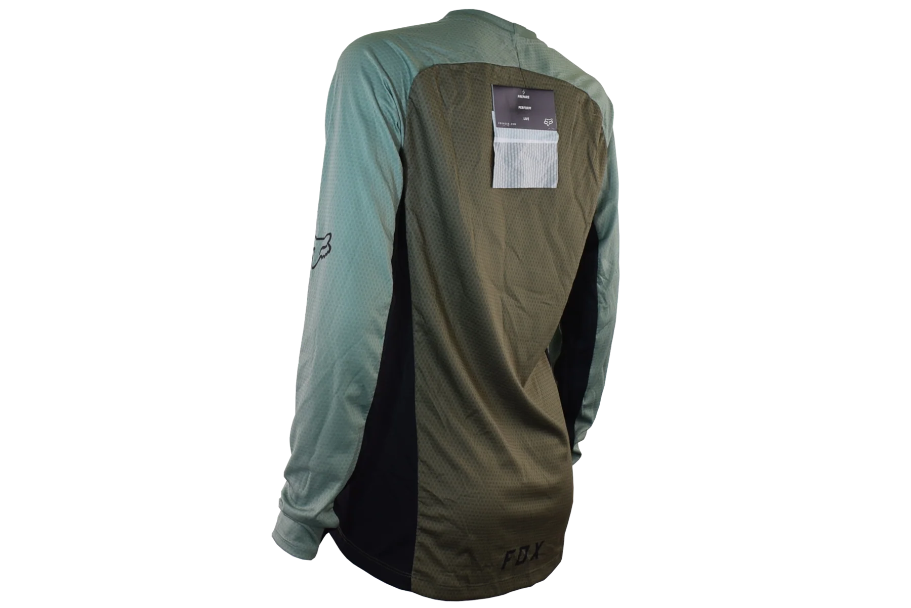 Fox Racing - Womens Defend Ls Jersey - Olv Grn - S - Image 3
