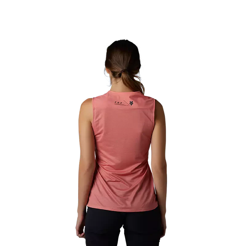 Fox Racing - Womens Flexair Ascent Sl Jersey - Slmn - S - Image 2