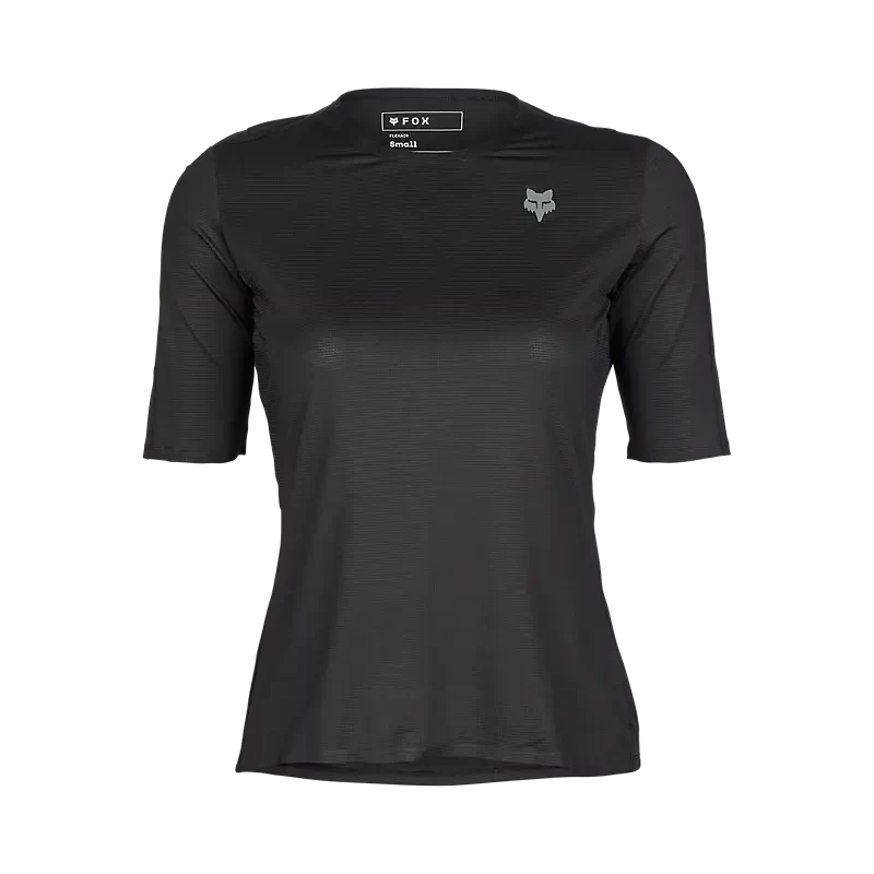 Fox Racing - Womens Flexair Ascent Ss Jersey - Blk - S