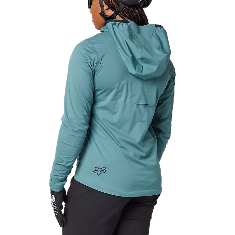Fox Racing - Womens Flexair Water Jacket - Sea Fm - S - Image 3