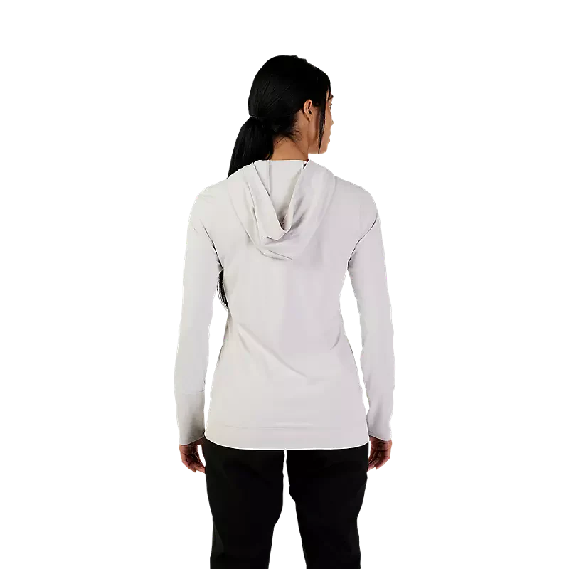 Fox Racing - Women's Ranger Long Sleeve Sun Shirt - Vintage White - S - Image 3