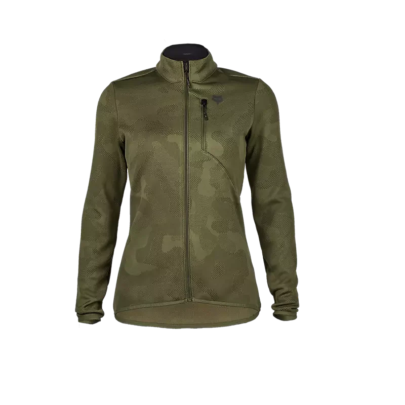 Fox Racing - Womens Ranger Mid-layer Jacket - Olive Green - S