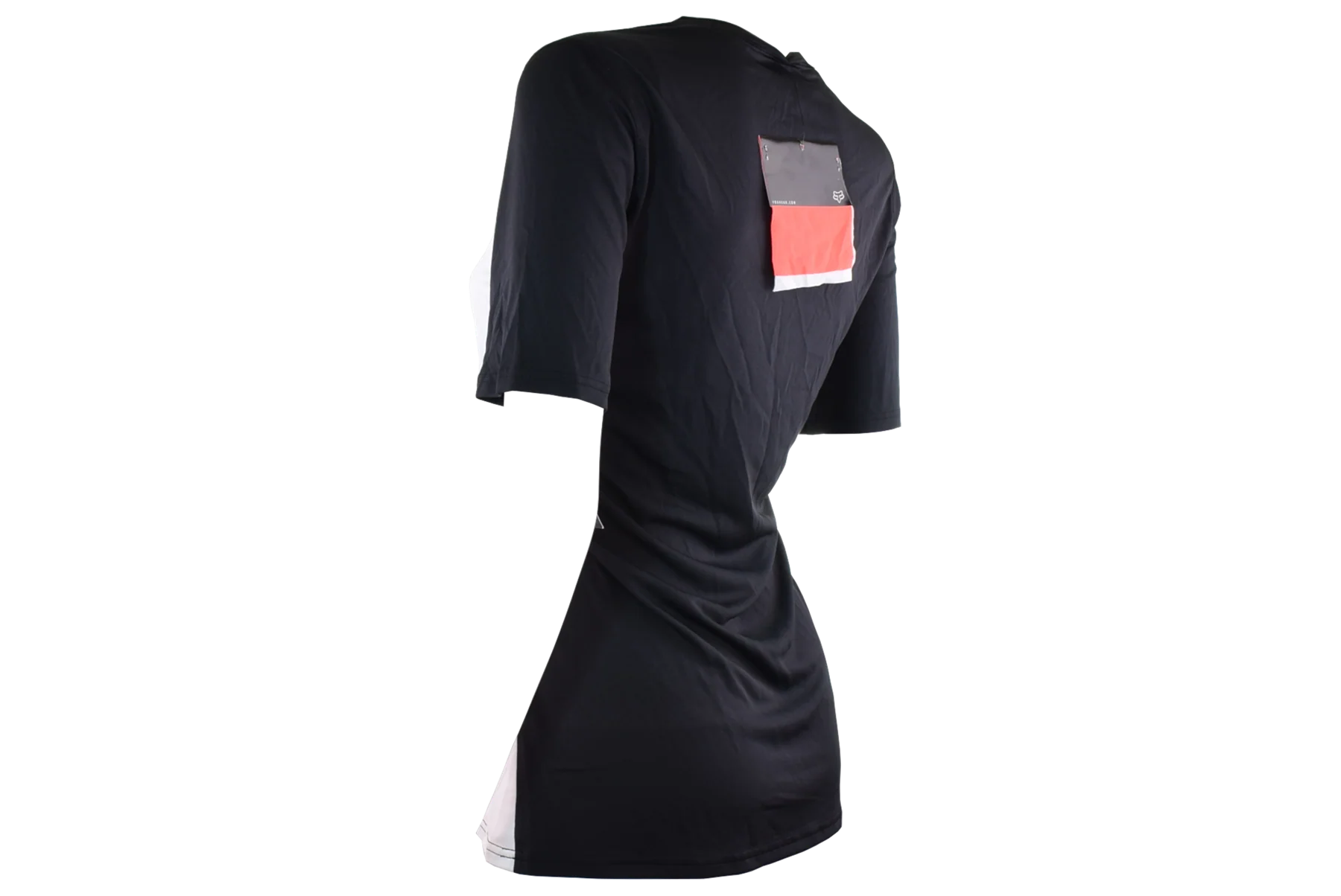 Fox Racing - Womens Ranger Short Sleeve Block Jersey - Wht/Blk - S - Image 3