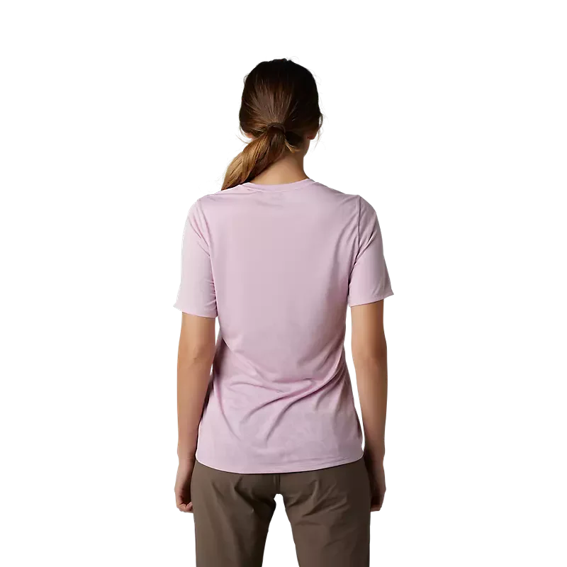 Fox Racing - Womens Ranger TruDri® SS Jersey - Blush - S - Image 3