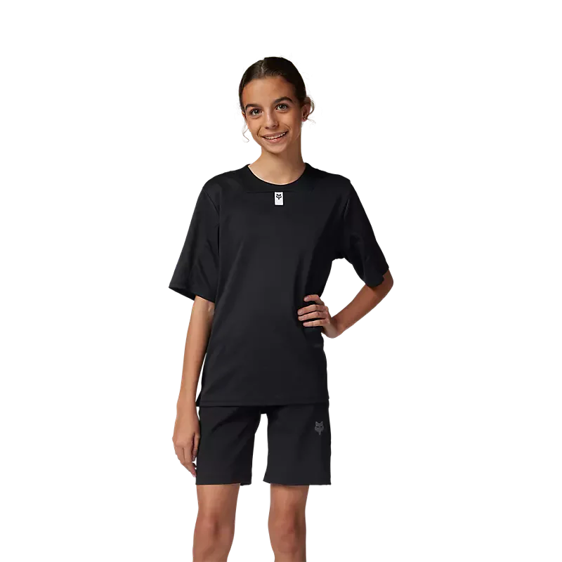 Fox Racing - Youth Defend Ss Jersey - Blk - YL - Image 3