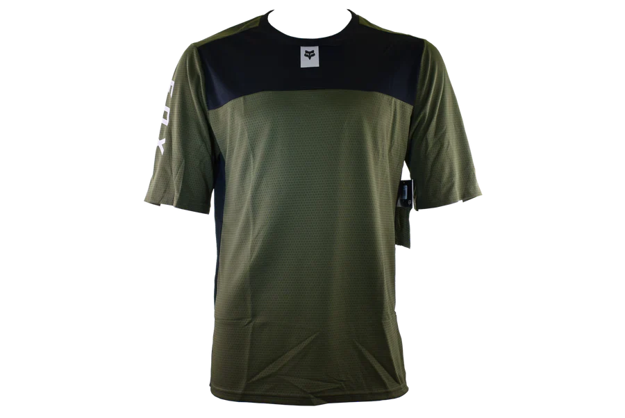 Fox Racing - Youth Defend Ss Jersey - Olv Grn - YL