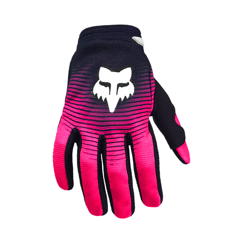 Fox Racing - Yth Girls 180 Collect Glove - Black/Pink - Image 3