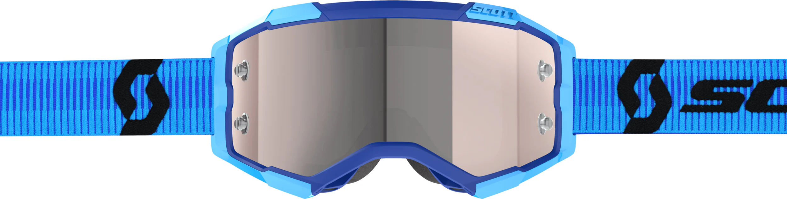 Fury Goggle Blue/Black Silver Chrome Works - Image 3