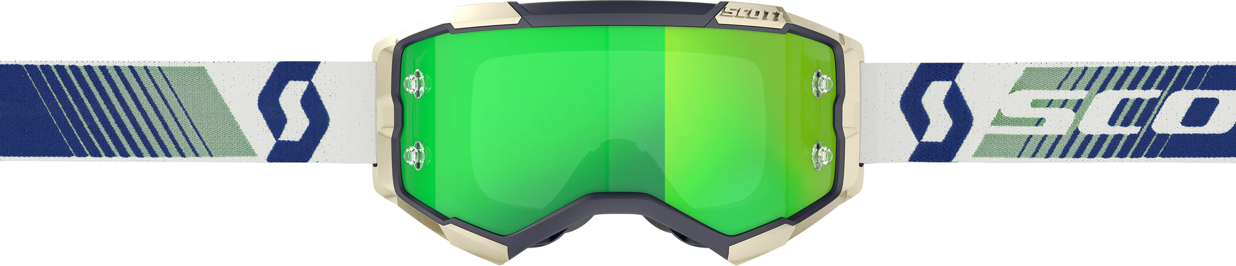 Fury Goggle Blue/Green Green Chrome Works - Image 2