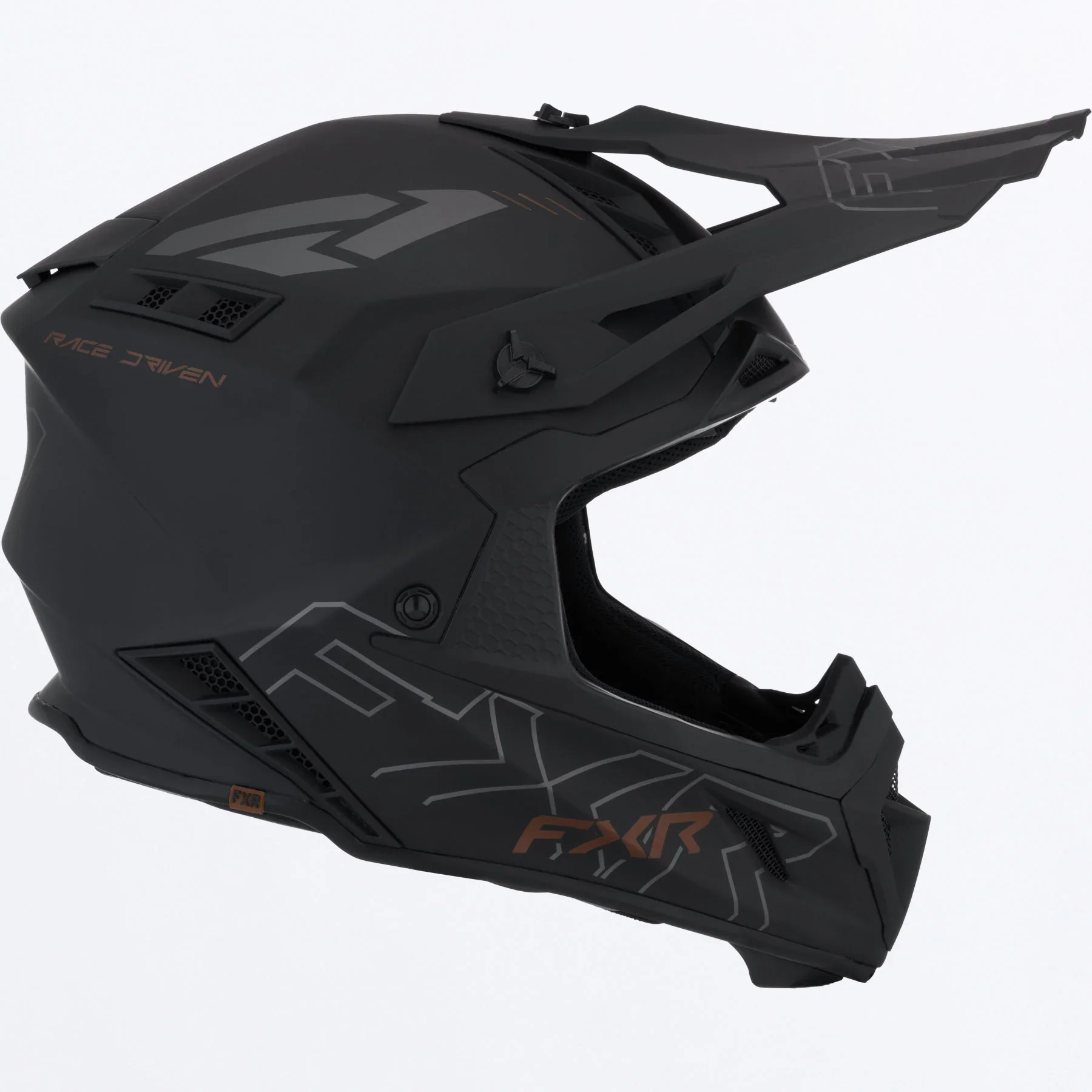 FXR Racing - HeliuPrime Helmet - Black - Image 6