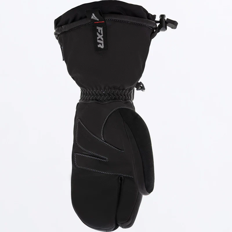 FXR Racing - Leather Index Mitt - Black - Image 2