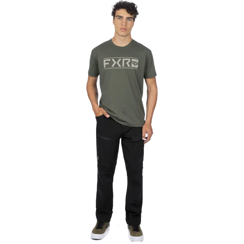 FXR Racing - M Victory Premium T-Shirt 24 - Army/Stone - 3XL - Image 5