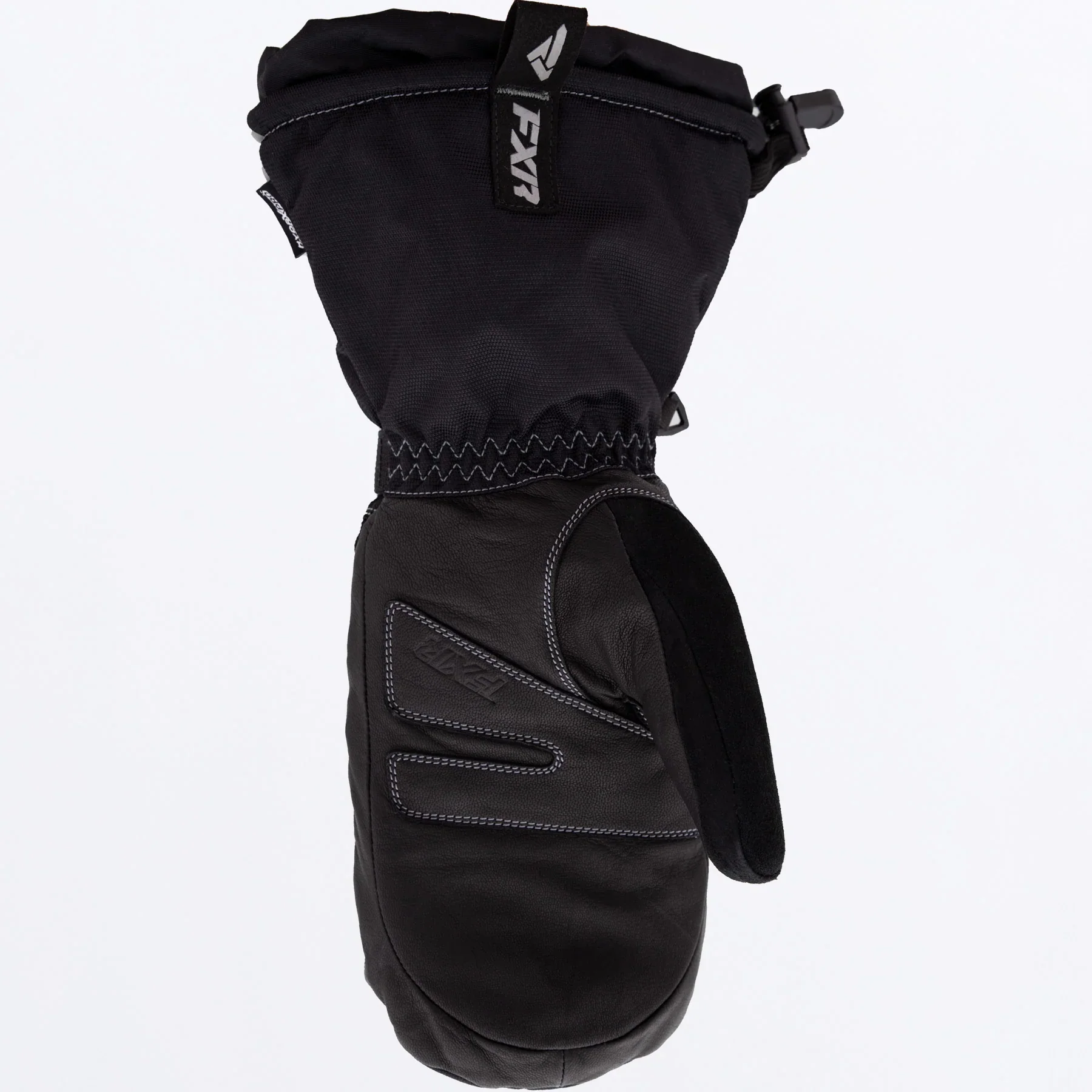 FXR Racing - Woman's Combat Mitt - Black/Charcoal - Image 4