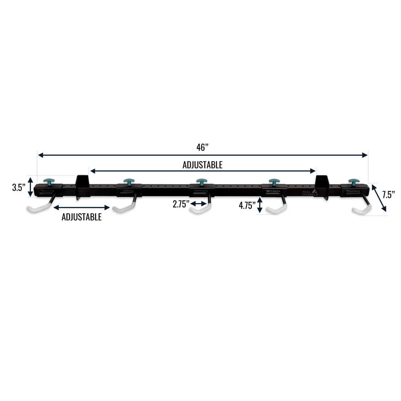 G-Bike | Adjustable Wall Storage System | Holds 5 Bikes - Image 4