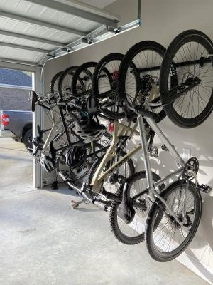 G-Bike | Adjustable Wall Storage System | Holds 5 Bikes - Image 5