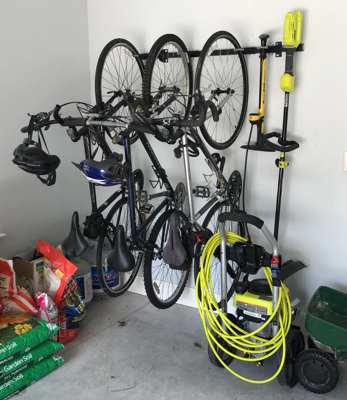 G-Bike | Adjustable Wall Storage System | Holds 5 Bikes - Image 6