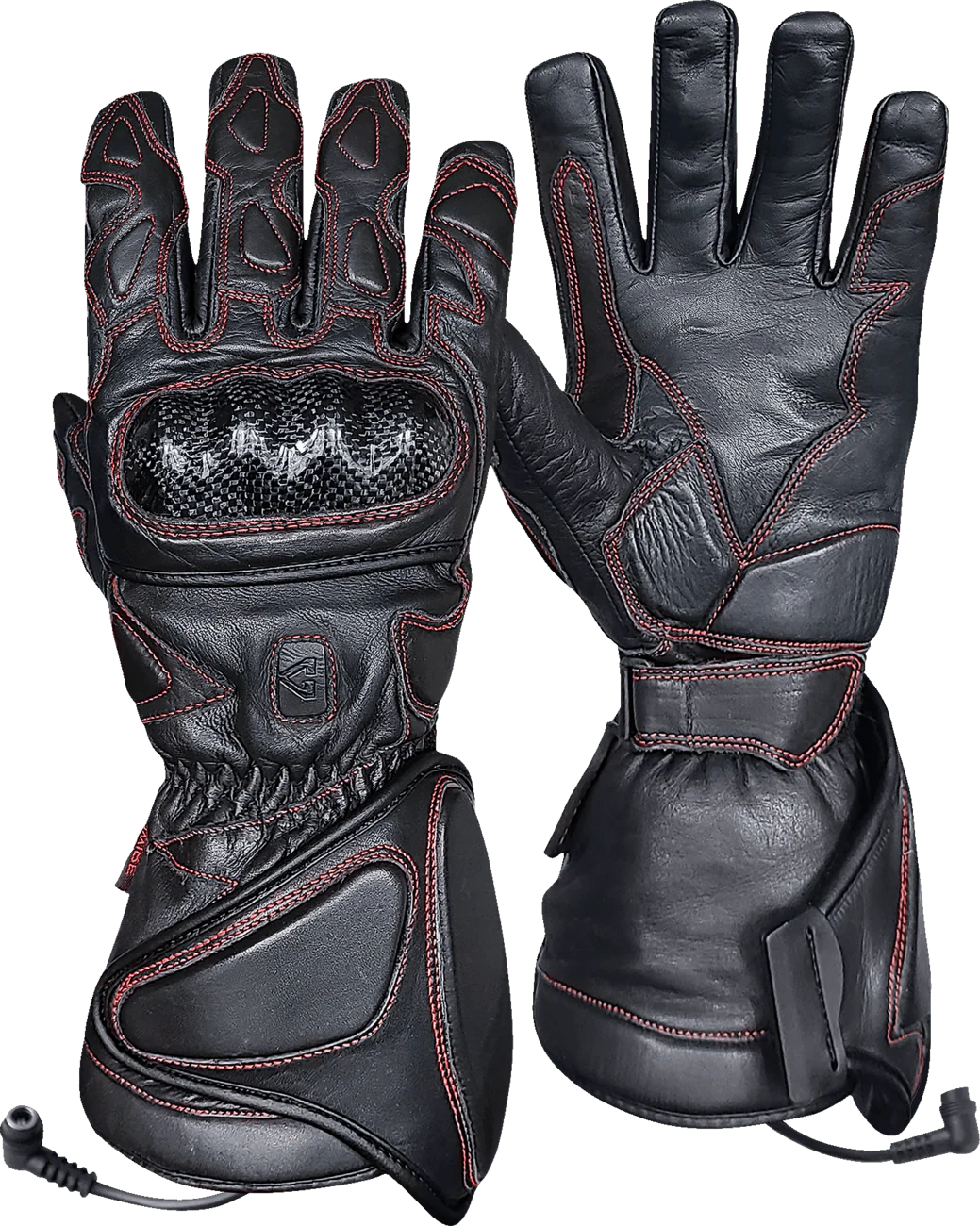 GERBING HEATED CLOTHING 12V Extreme Hard Knuckle Heated Gloves - Black - XL GEREXGL12BXL