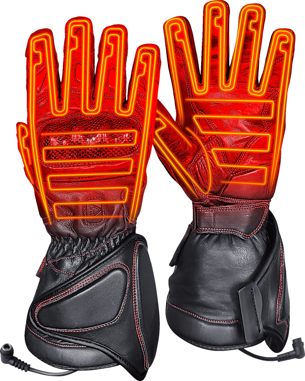 GERBING HEATED CLOTHING 12V Extreme Hard Knuckle Heated Gloves - Black - XL GEREXGL12BXL - Image 2
