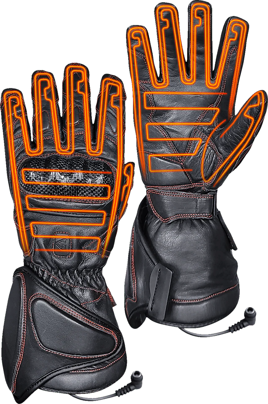GERBING HEATED CLOTHING 12V Extreme Hard Knuckle Heated Gloves - Black - XL GEREXGL12BXL - Image 5