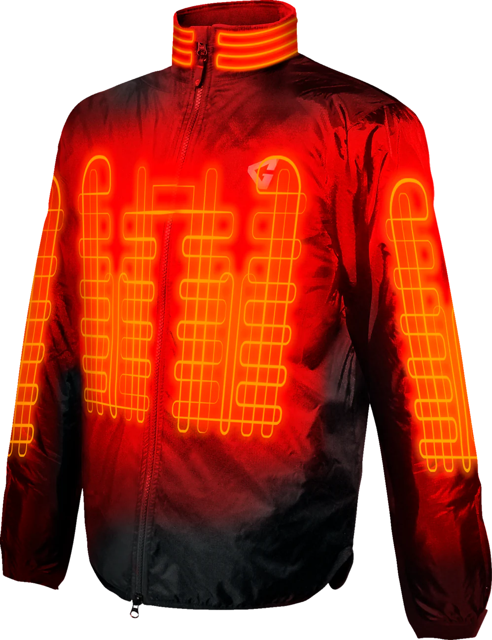 GERBING HEATED CLOTHING 12V Motorcycle Heated Jacket Liner - Black - Large G1215MJKT20100110976 - Image 2