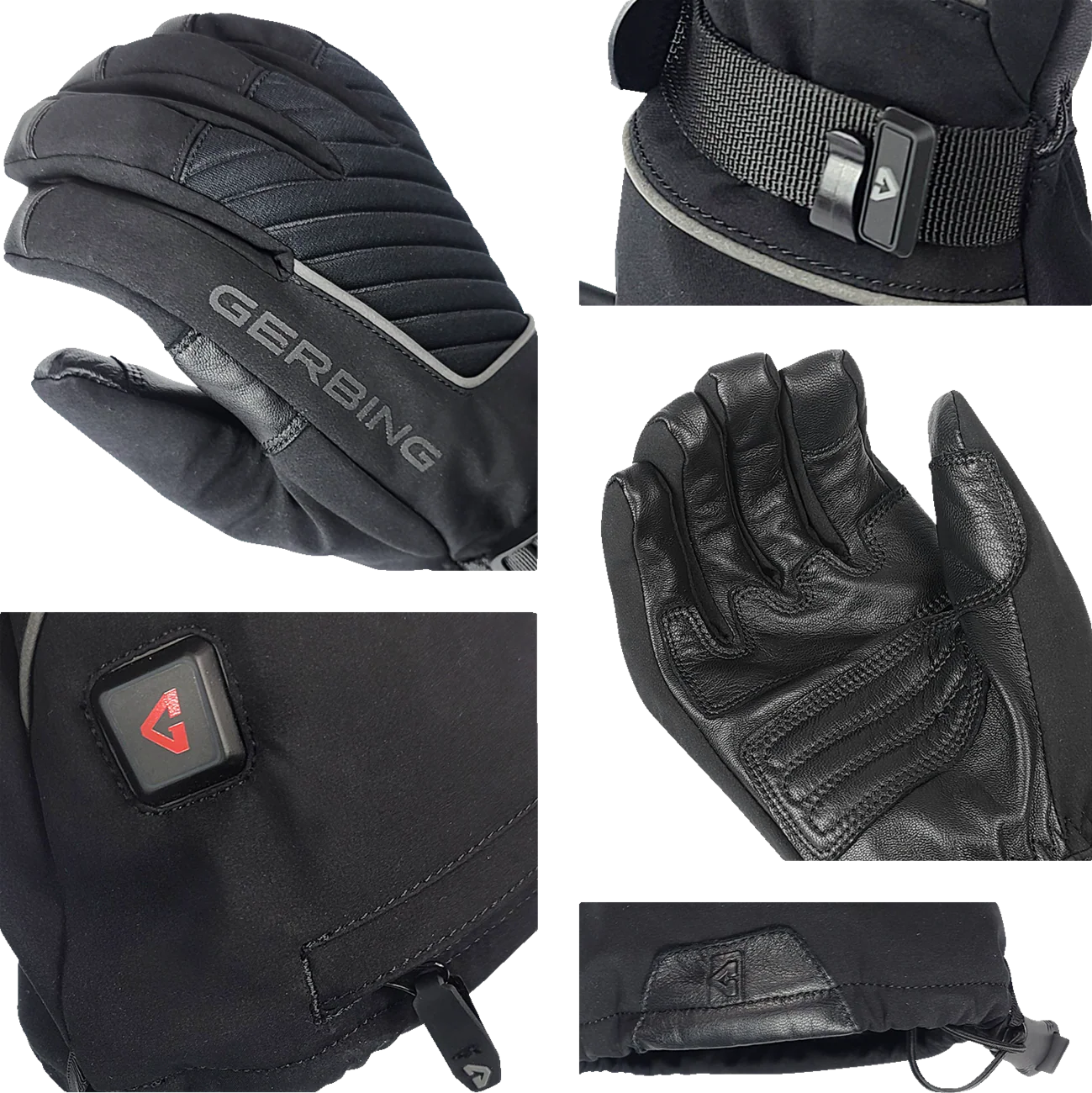 GERBING HEATED CLOTHING 7V Atlas Ultra-Flex Battery Heated Gloves - Black - XL GERAFGV7VMXL - Image 3