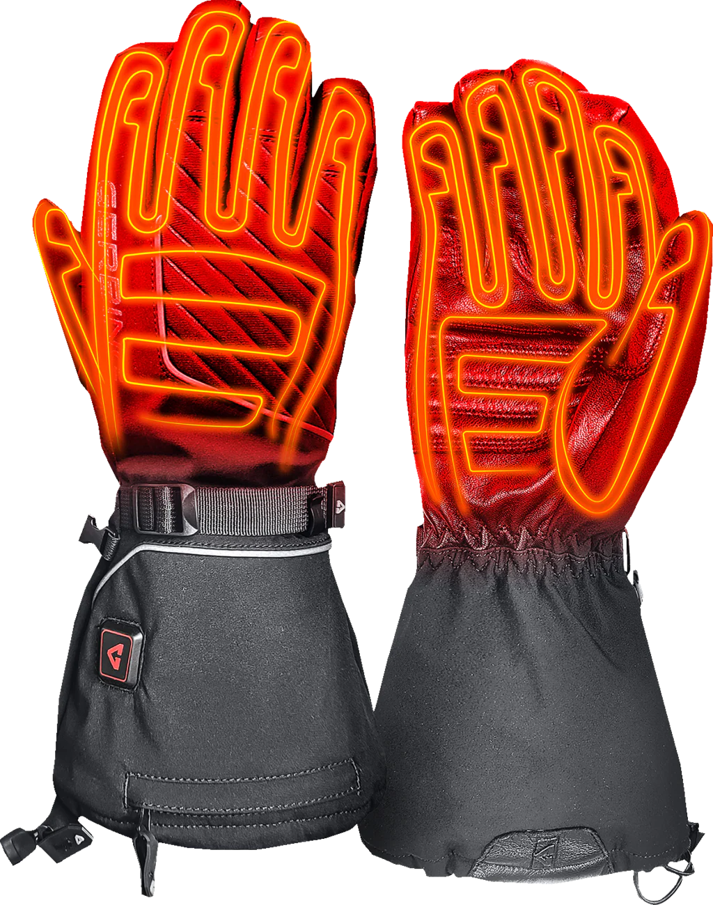 GERBING HEATED CLOTHING 7V Atlas Ultra-Flex Battery Heated Gloves - Black - XL GERAFGV7VMXL - Image 5