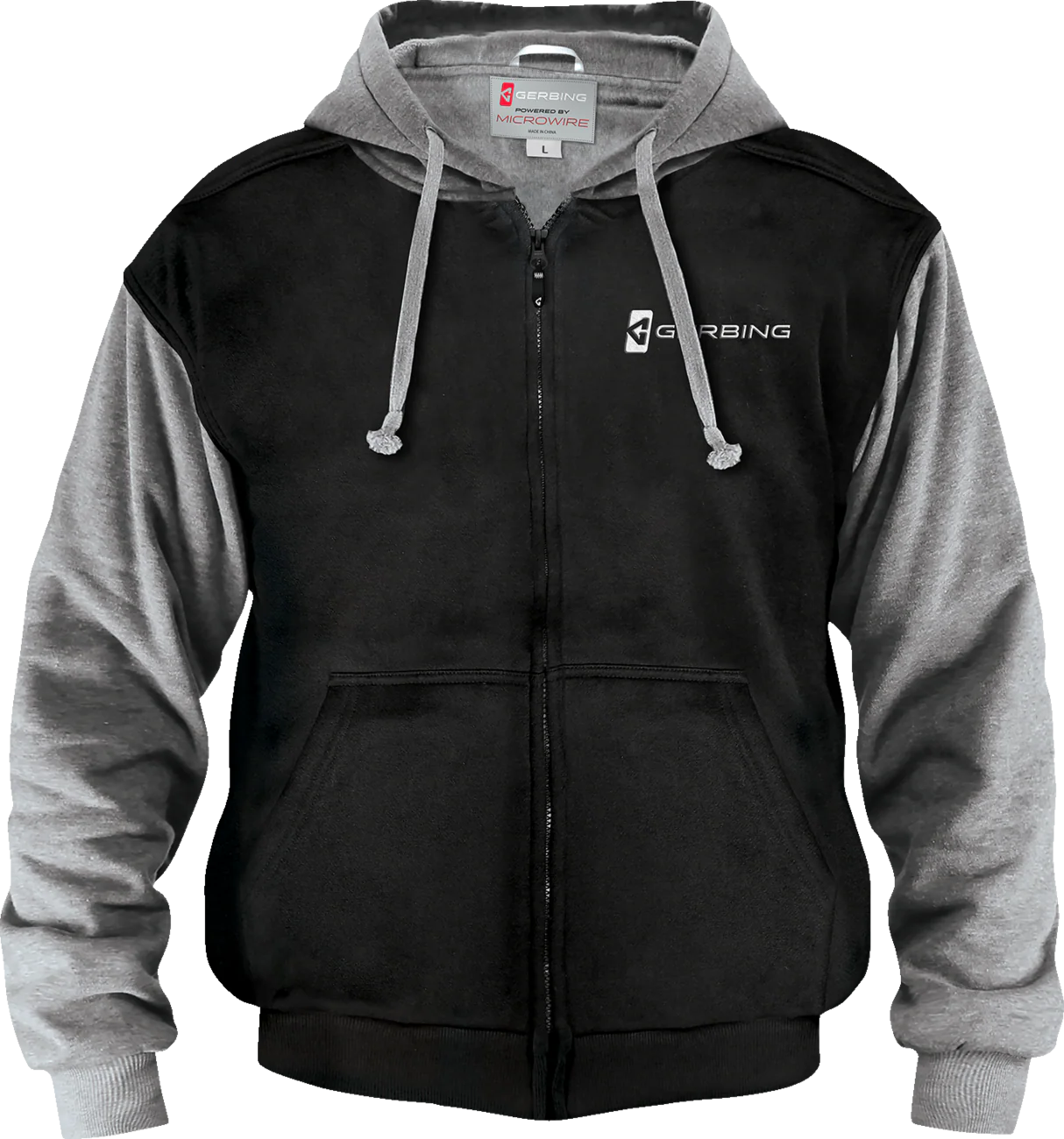 GERBING HEATED CLOTHING 7V Battery Heated Hoodie - Black - XL GERHDY7VUNIBLKXL