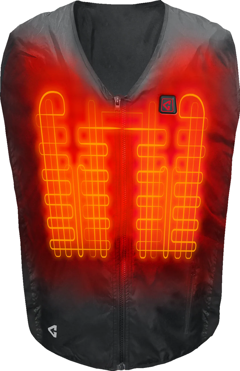 GERBING HEATED CLOTHING 7V Battery Heated Vest Liner - Black - L/XL GERVTLN7VUNIBLKLXL - Image 3