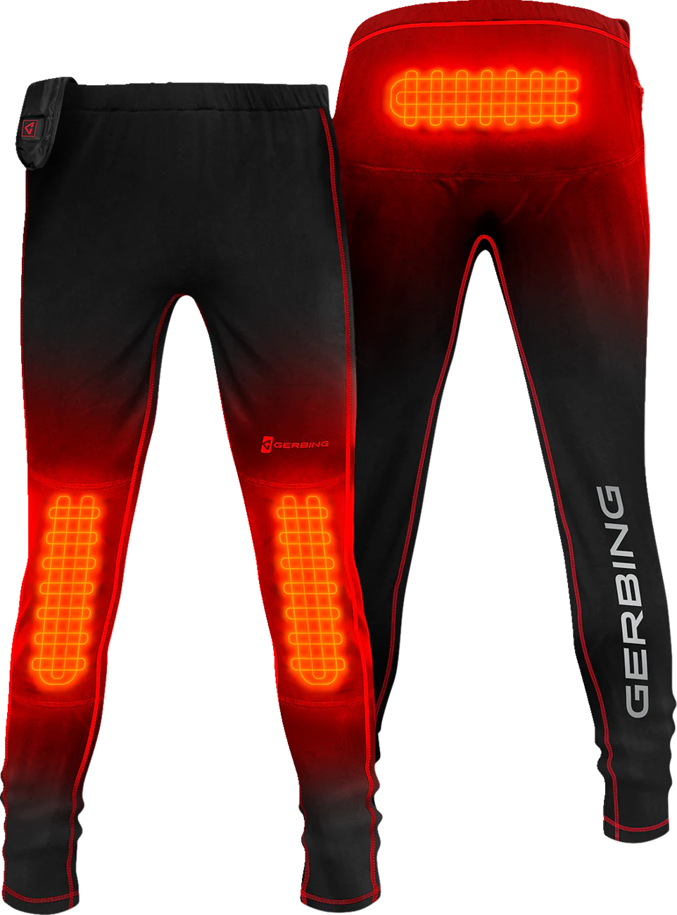 GERBING HEATED CLOTHING 7V Heated Base Layer Pants - Black - Small GERBLP7VMBS - Image 5