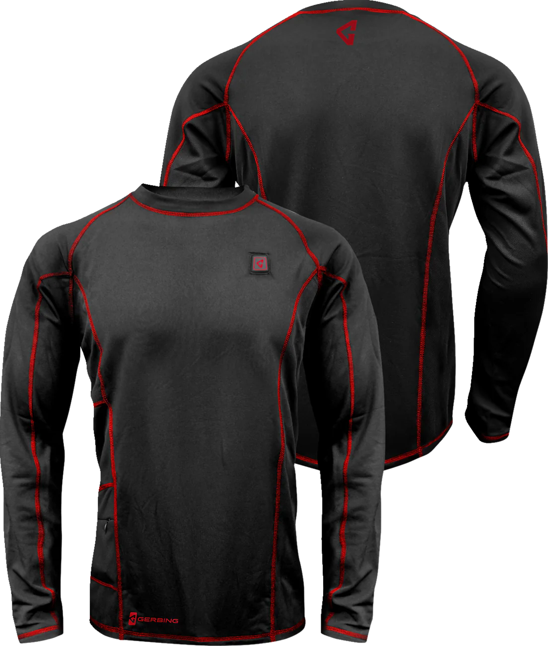 GERBING HEATED CLOTHING 7V Heated Base Layer Shirt - XL GERBLS7VMBLKXL - Image 3