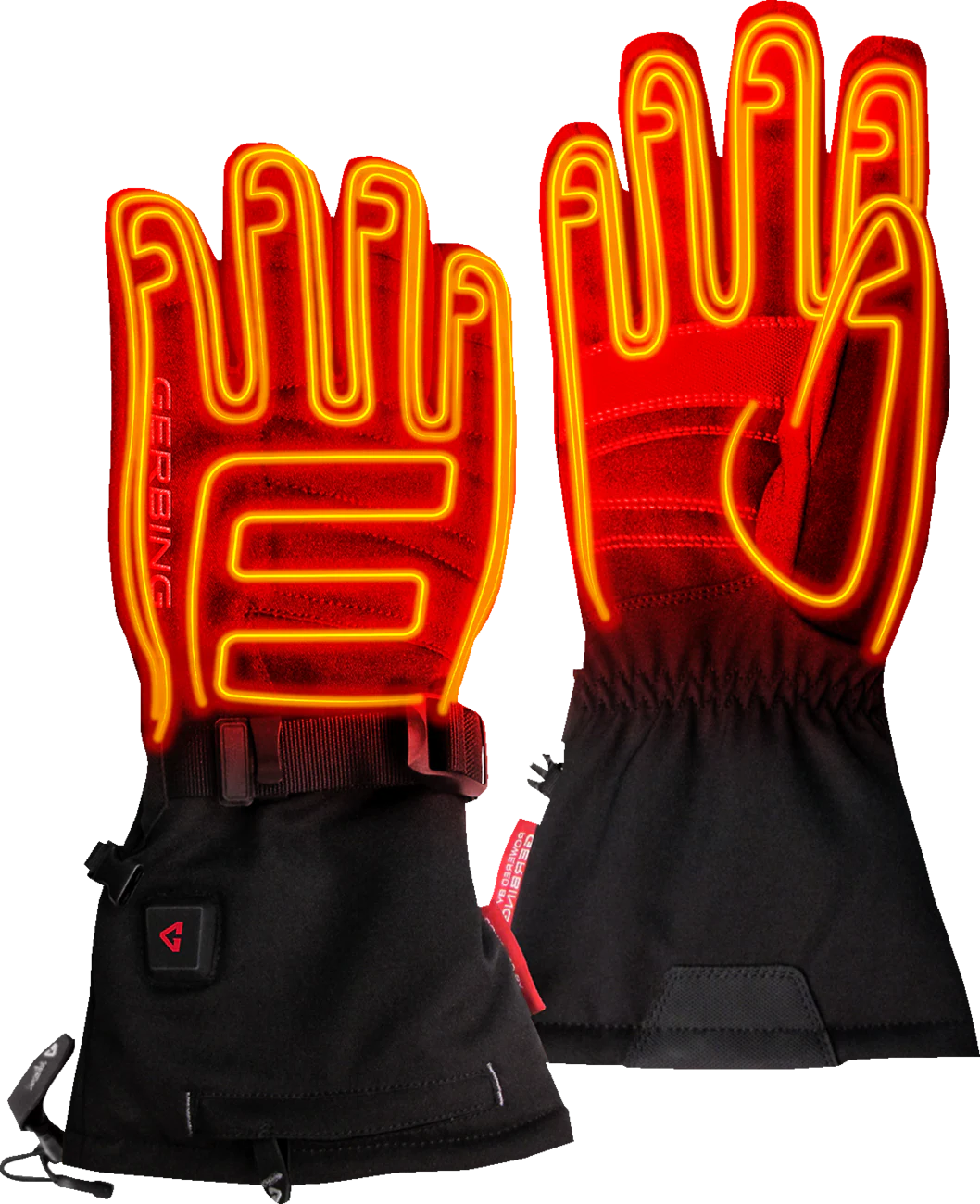 GERBING HEATED CLOTHING 7V S7 Battery Heated Gloves - Black - 2XL GERGVS7MBXXL - Image 2