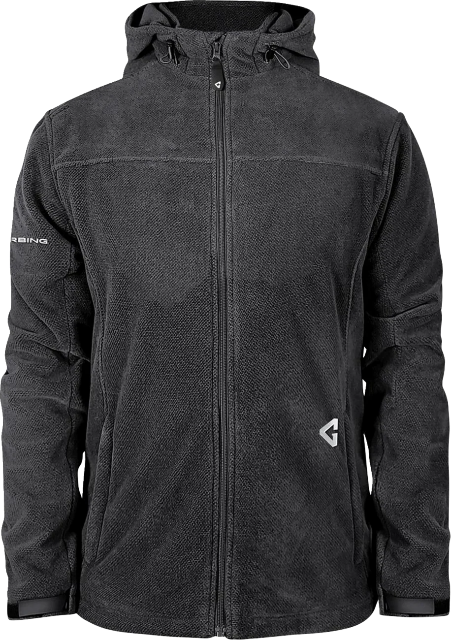 GERBING HEATED CLOTHING 7V Thermite Fleece Heated Jacket 2.0 - Gray - Small GER-TFJKT-7V-M-G-S
