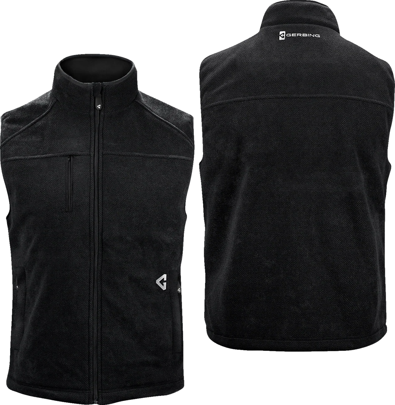 GERBING HEATED CLOTHING 7V Thermite Fleece Heated Vest 2.0 - Black - XL GERTFVST7VMBXL - Image 4