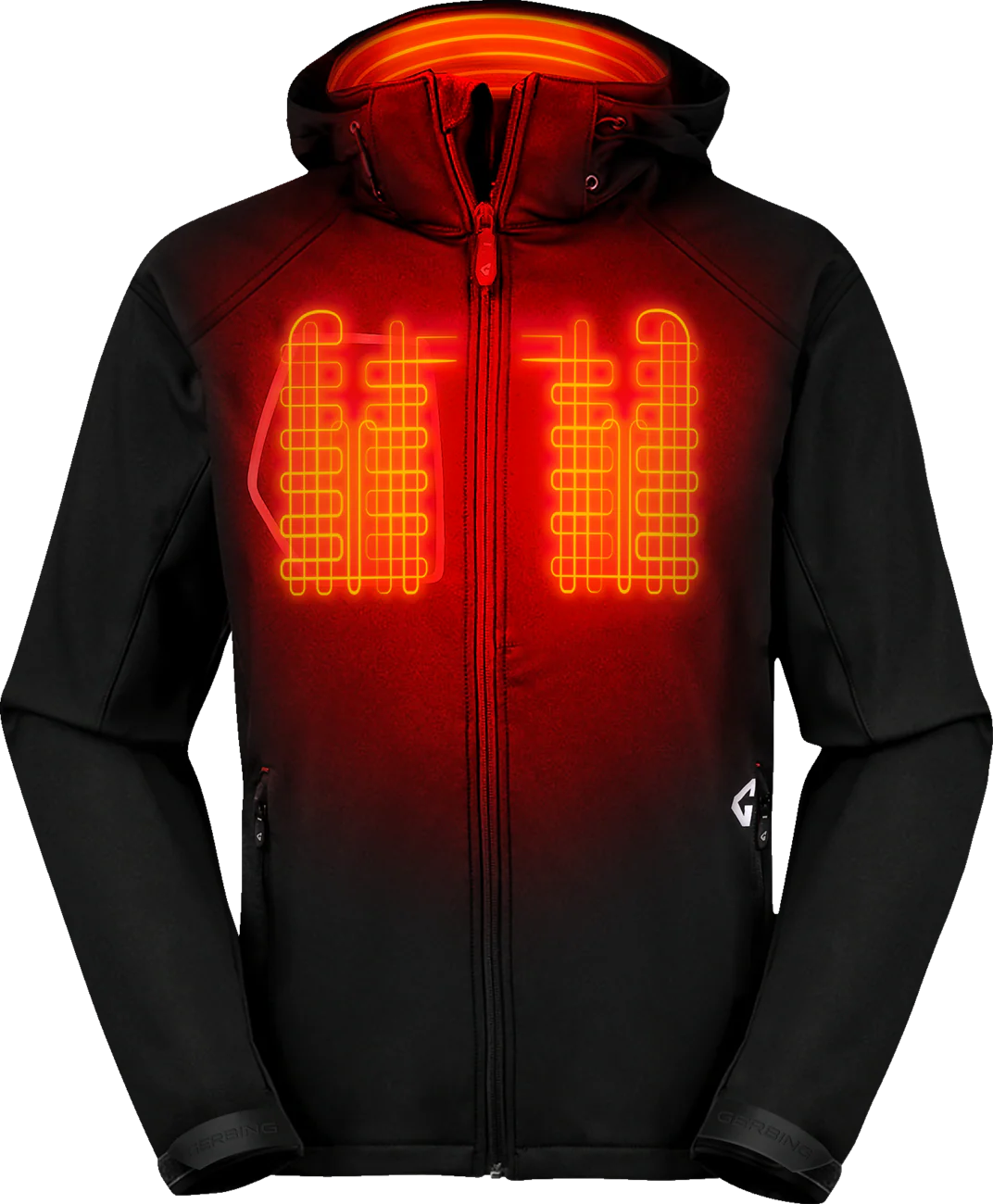 GERBING HEATED CLOTHING 7V Torrid Softshell Heated Jacket 2.0 - Black - Medium GERTJKT7VMBM - Image 4