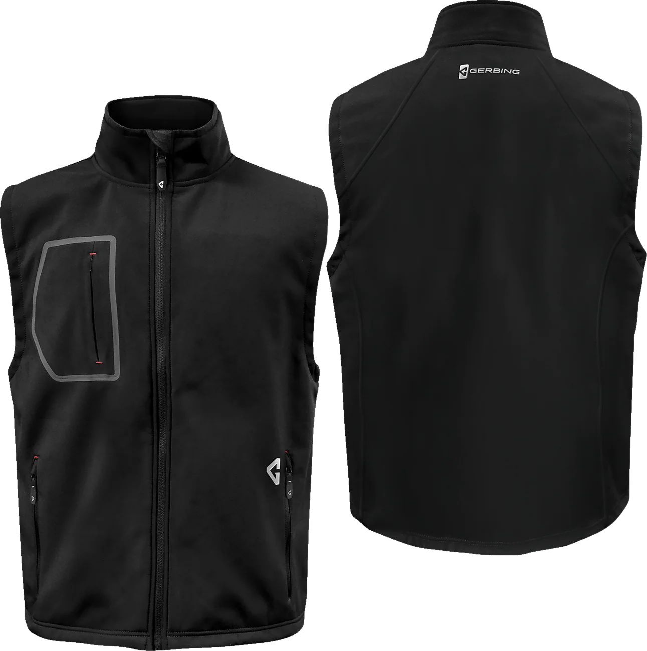 GERBING HEATED CLOTHING 7V Torrid Softshell Heated Vest 2.0 - Black - Medium GERTVST7VMBM - Image 2