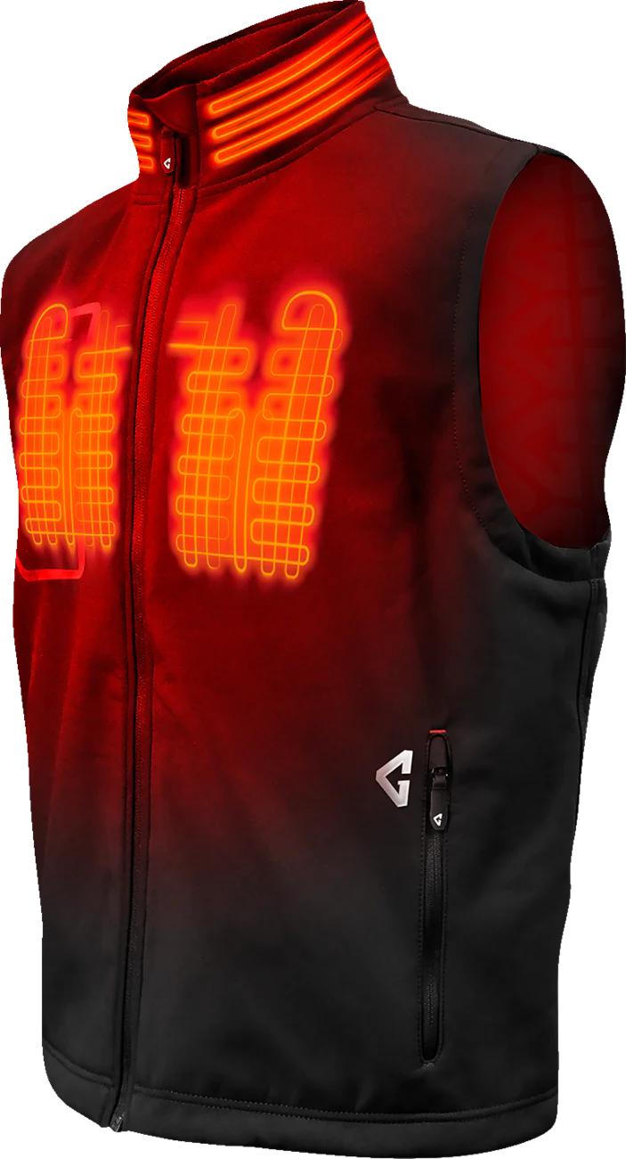 GERBING HEATED CLOTHING 7V Torrid Softshell Heated Vest 2.0 - Black - Small GERTVST7VMBS - Image 3