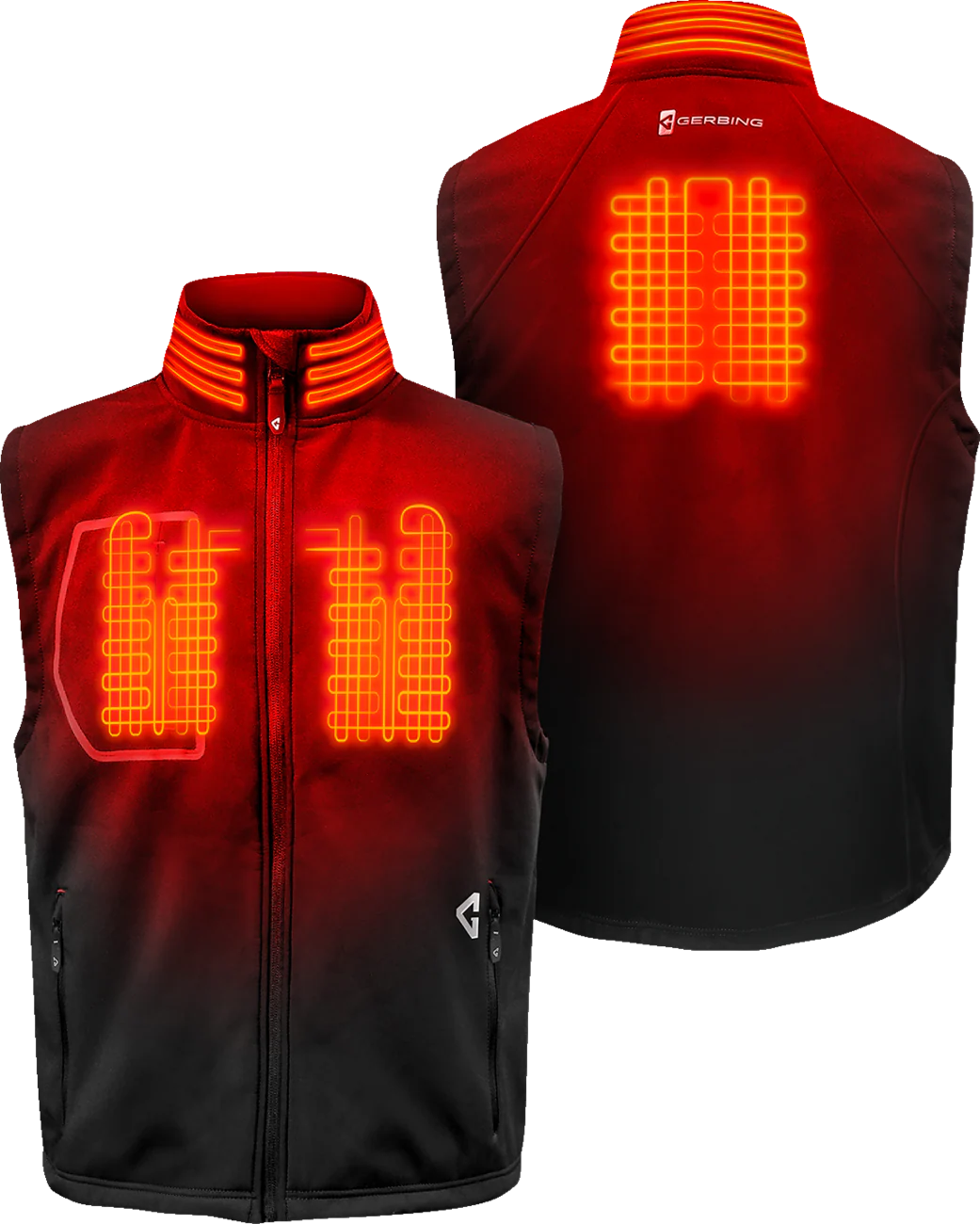 GERBING HEATED CLOTHING 7V Torrid Softshell Heated Vest 2.0 - Black - Small GERTVST7VMBS - Image 4