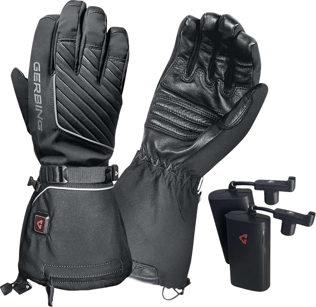 GERBING HEATED CLOTHING Women's 7 V Atlas Ultra-Flex Battery Heated Gloves - Black - Large GER-AFGV-7V-W-L