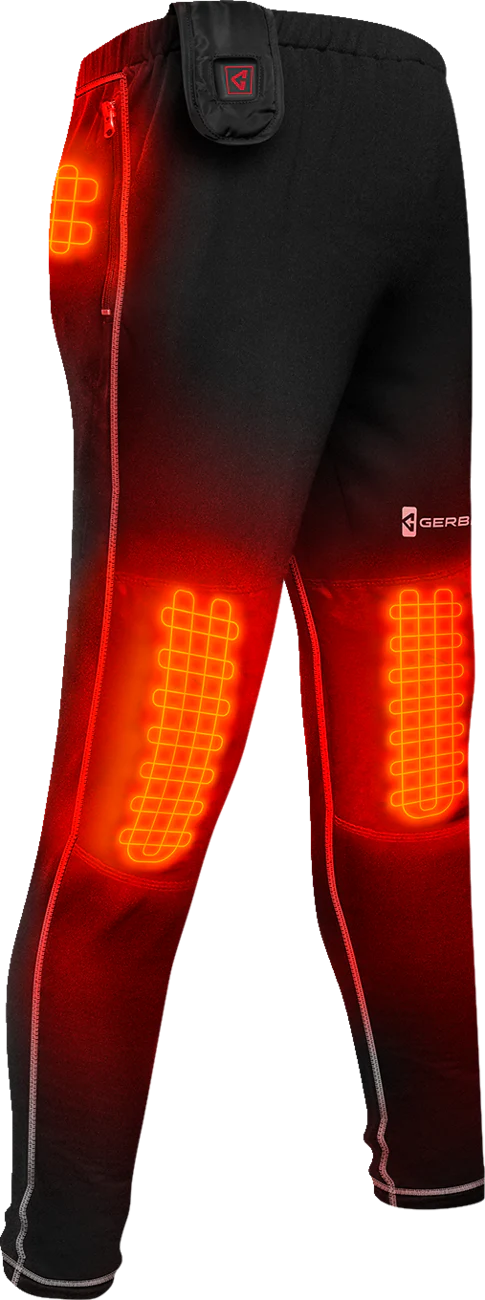 GERBING HEATED CLOTHING Women's 7V Battery Heated Pants - Black - XS GERBLP7VWBXS - Image 2