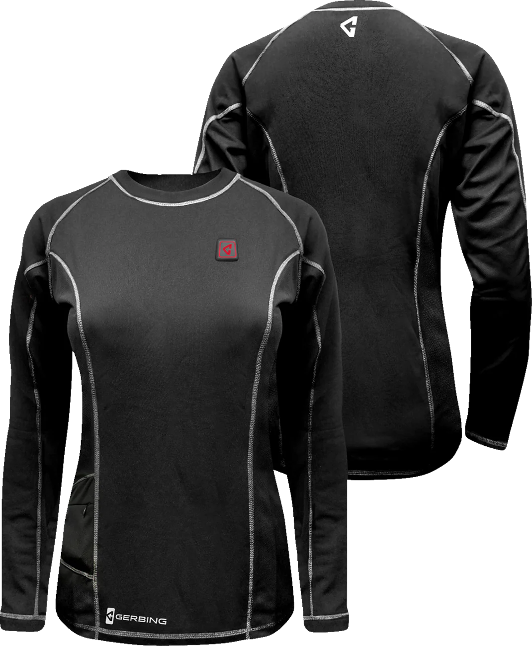 GERBING HEATED CLOTHING Women's 7V Heated Base Layer Shirt - XL GERBLS7VWBLKXL - Image 3