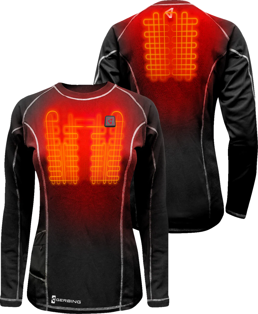 GERBING HEATED CLOTHING Women's 7V Heated Base Layer Shirt - XL GERBLS7VWBLKXL - Image 4