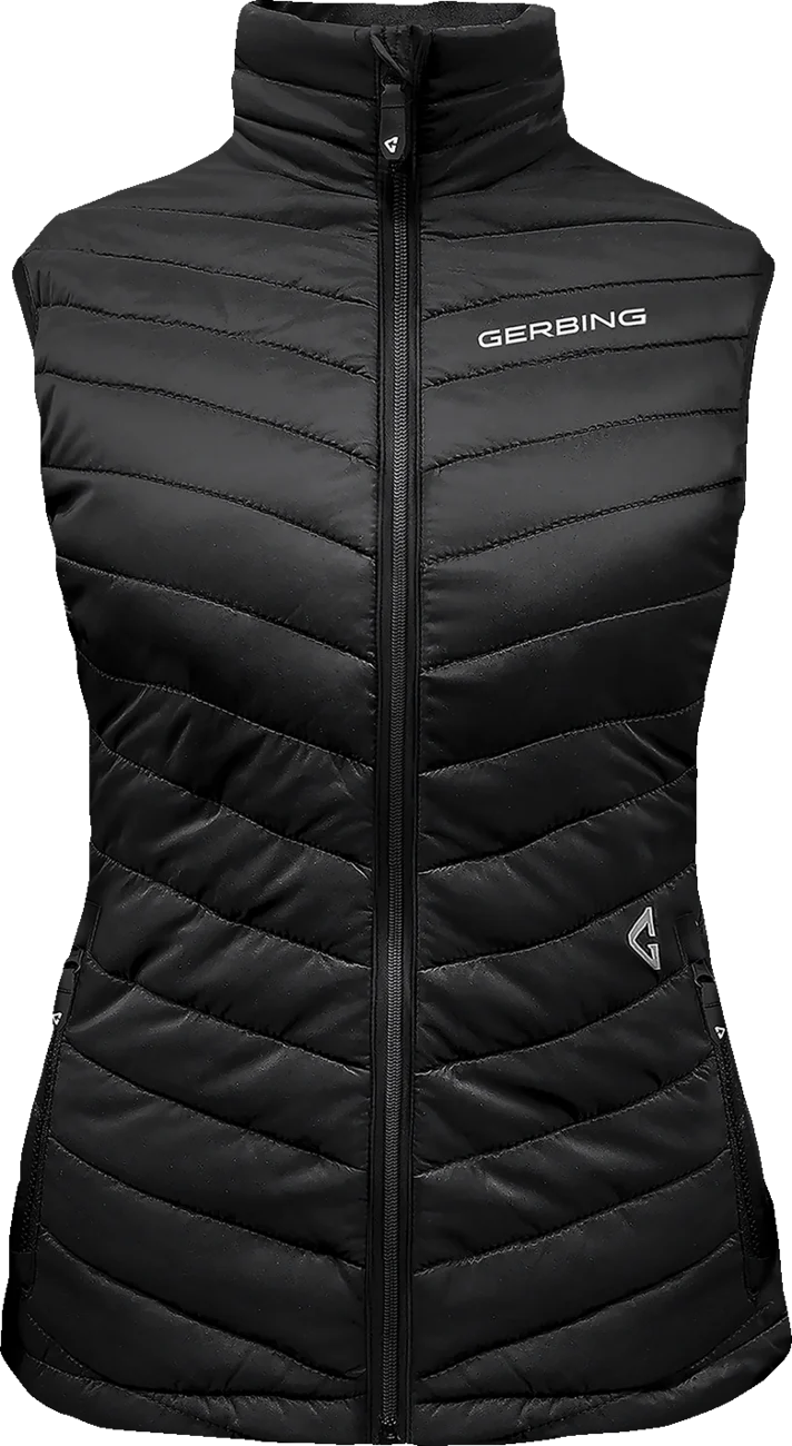 GERBING HEATED CLOTHING Women's 7V Khione Puffer Heated Vest 2.0 - Black - Large GERKPVST7VWBL