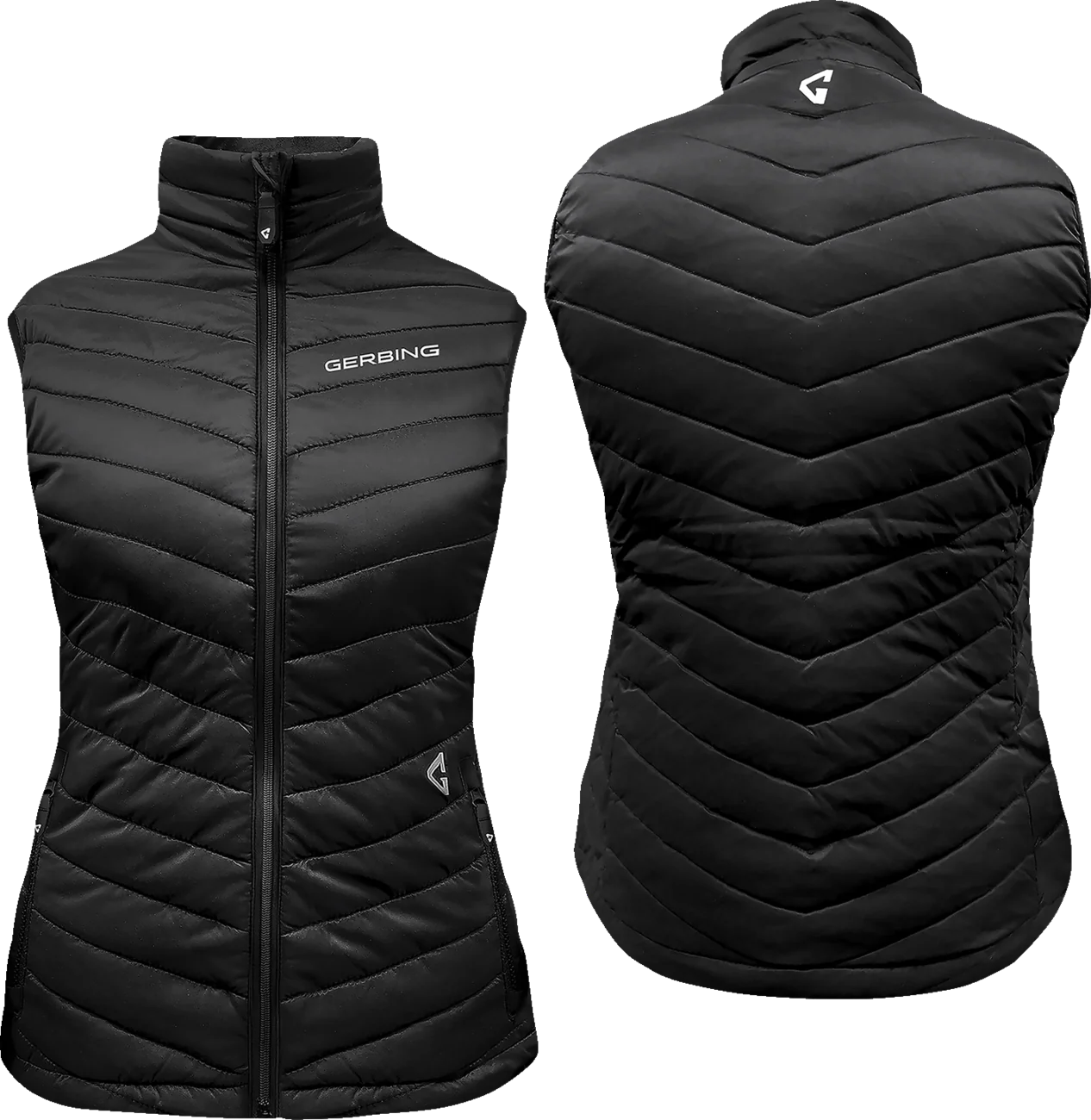 GERBING HEATED CLOTHING Women's 7V Khione Puffer Heated Vest 2.0 - Black - Small GERKPVST7VWBS - Image 4