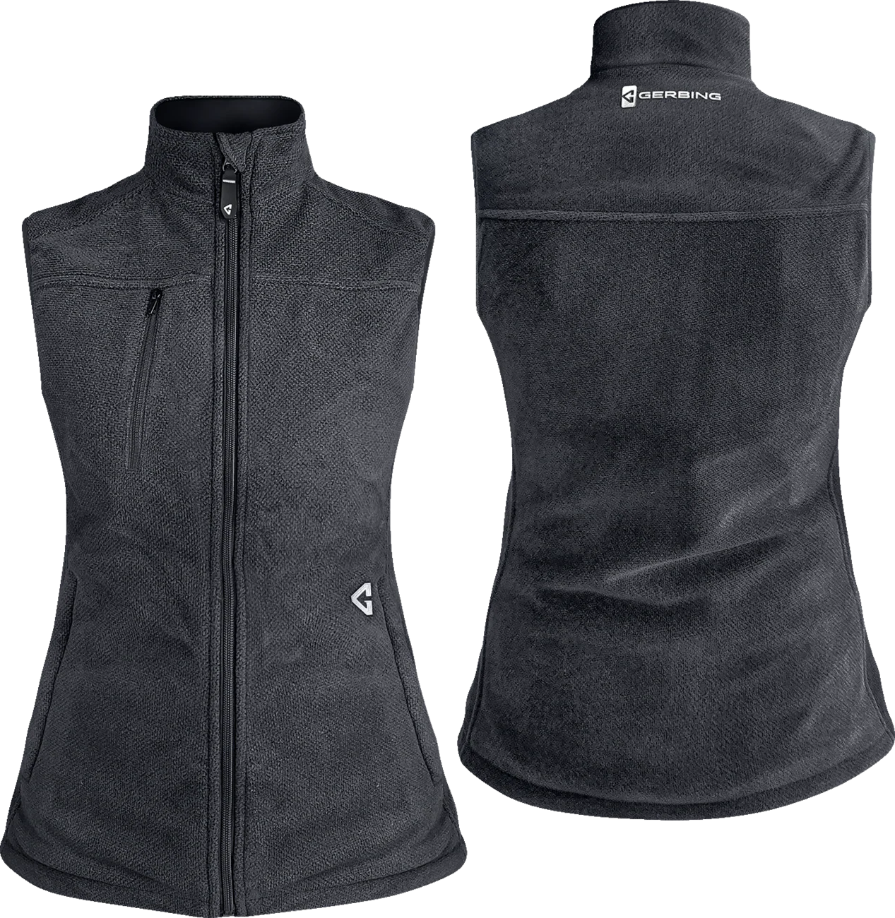 GERBING HEATED CLOTHING Women's 7V Thermite Heated Fleece Vest 2.0 - Gray - Medium GERTFVST7VWGM - Image 3